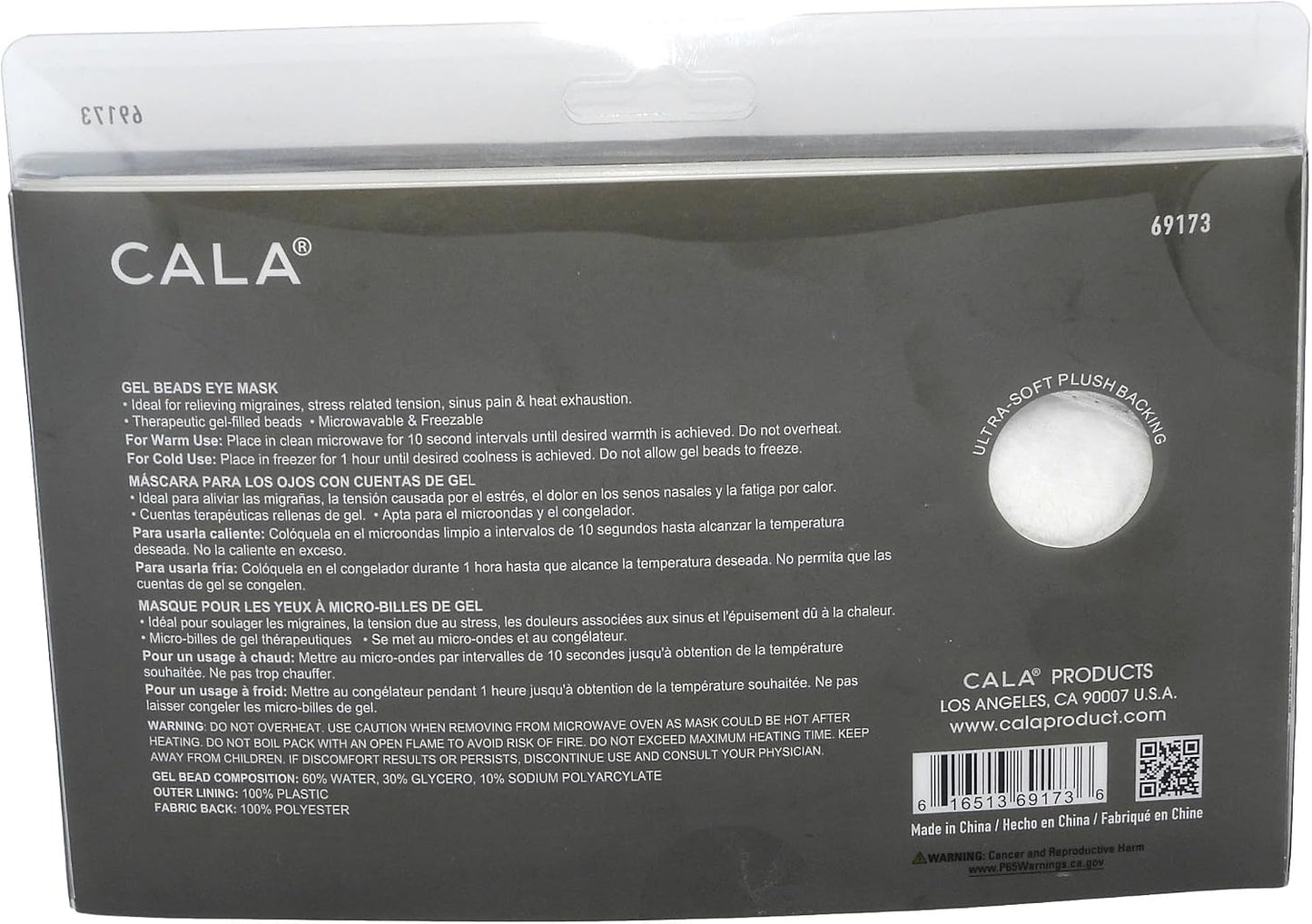 CALA GEL BEADS EYE MASK (PANDA)