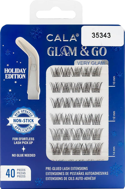 CALA Glam & Go Very Glam Pre-Glued Lash Extensions 40pc