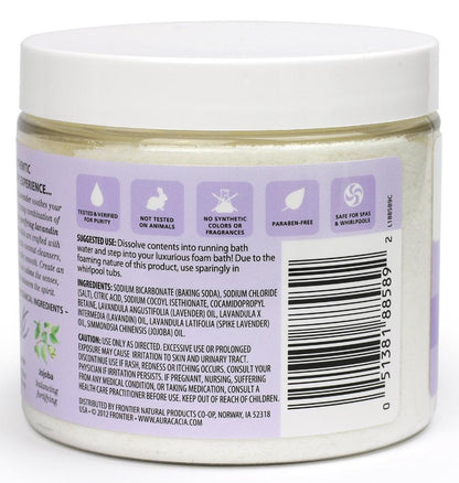 Aura Cacia Aromatherapy Foam Bath, Relaxing Lavender