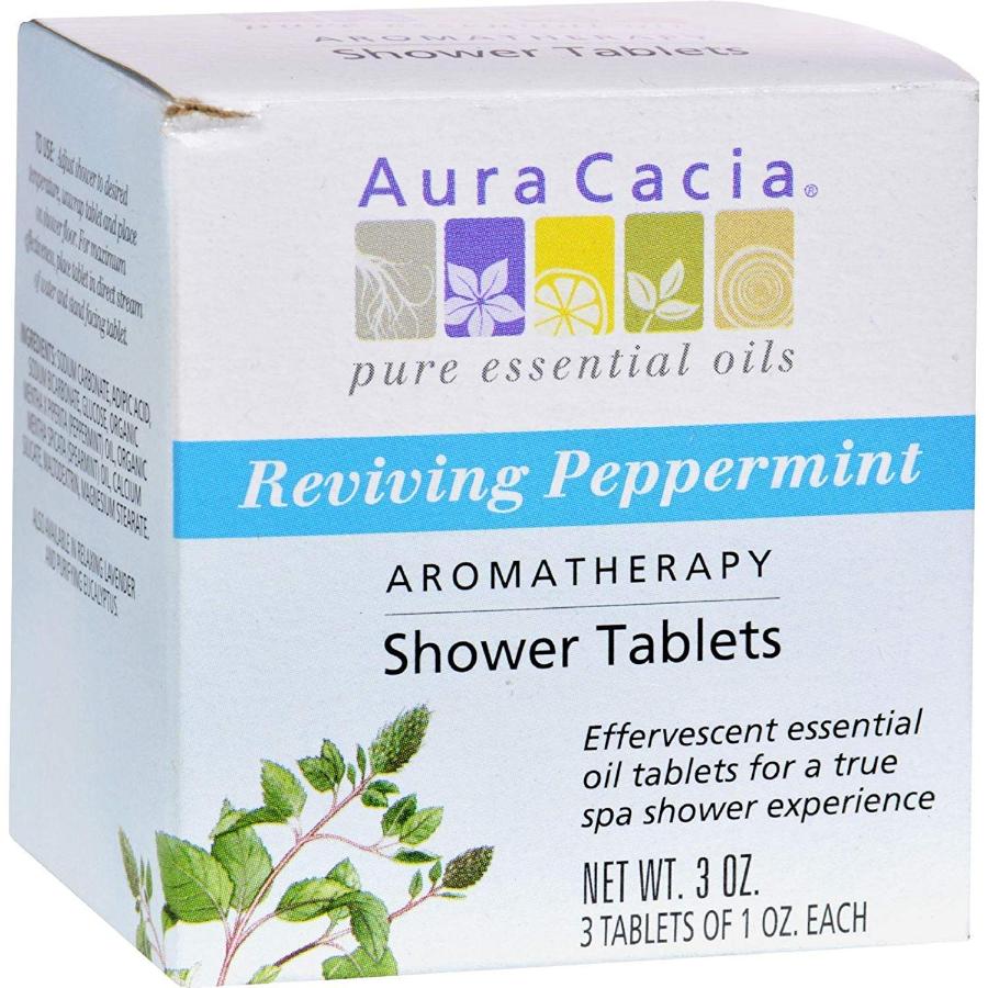 Aura Cacia - Reviving Aromatherapy Shower Tablets Peppermint