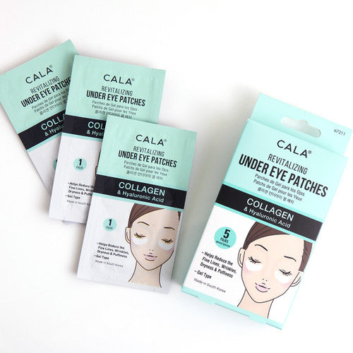 CALA CALA Under Eye Patches Collagen + Hyaluronic Acid, 5 pairs