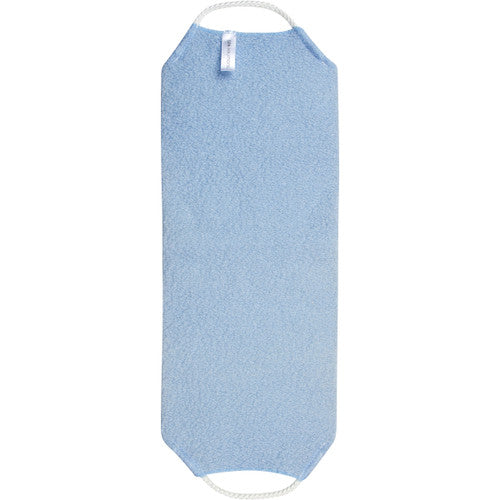 CALA EXFOLIATING STRETCH TOWEL: BABY BLUE