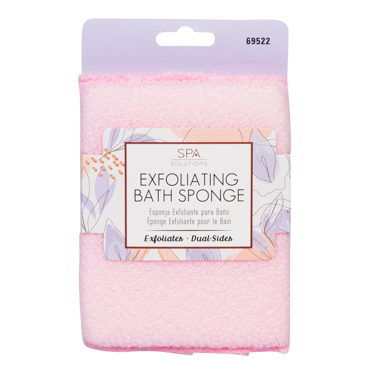CALA EXFOLIATING BATH SPONGE: PINK