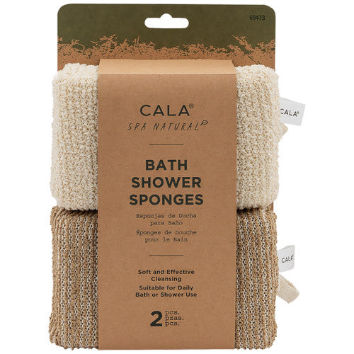 CALA NATURAL BATH SPONGE (2PCS)