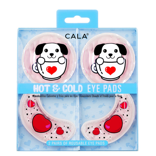 CALA HOT & COLD EYE PADS (PUPPY/HEARTS 2PK)