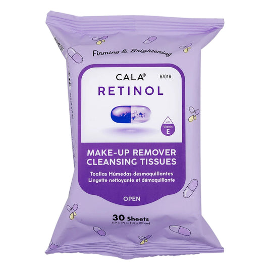 CALA Makeup Remover Cleansing Tissues: Retinol (30 Sheets)
