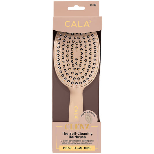 CALA CLENZ: SELF-CLEANING HAIRBRUSH (NUDE)