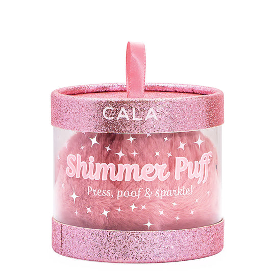 CALA SHIMMER BODY PUFFS: PINK