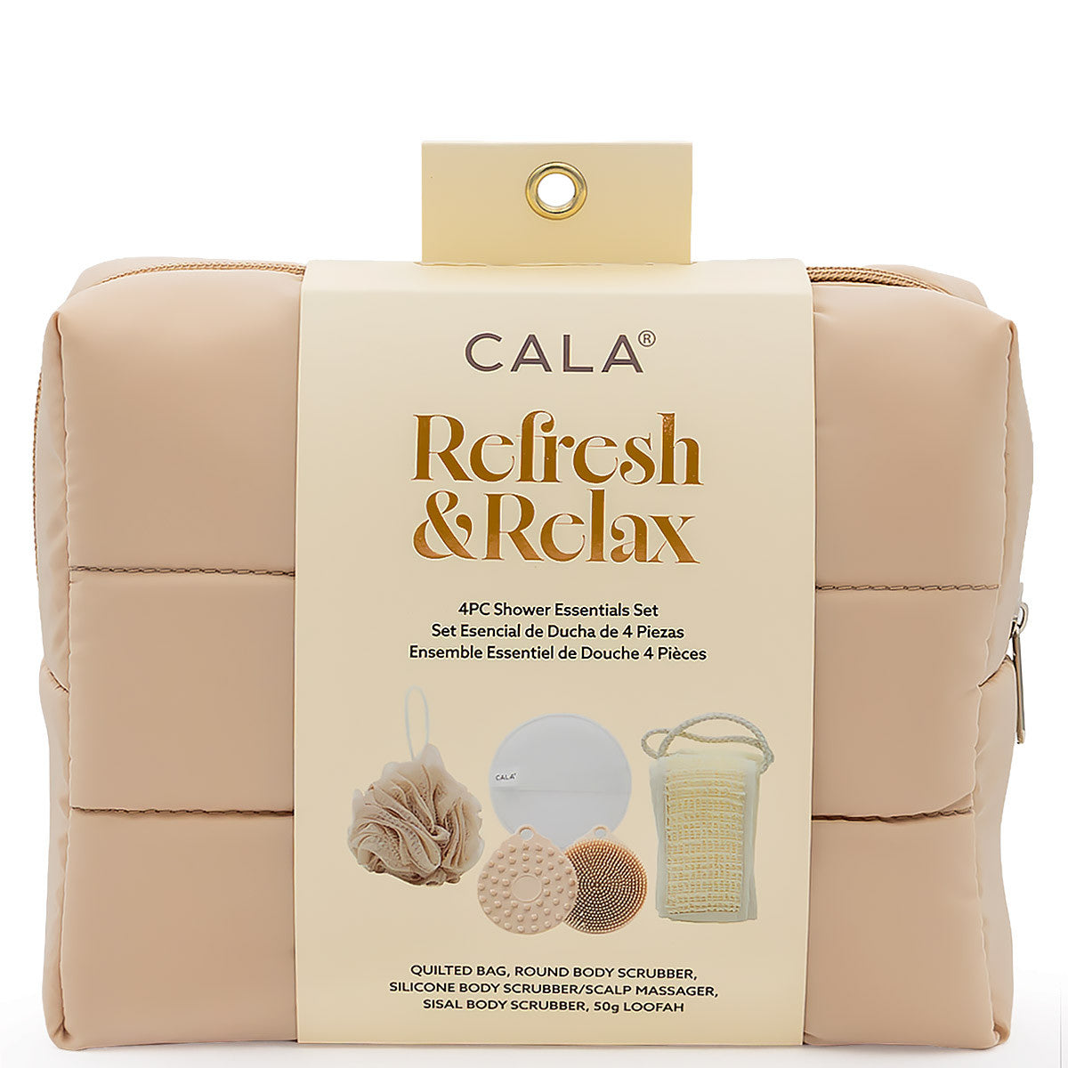 CALA Refresh & Relax 4PC Shower Essentials Set
