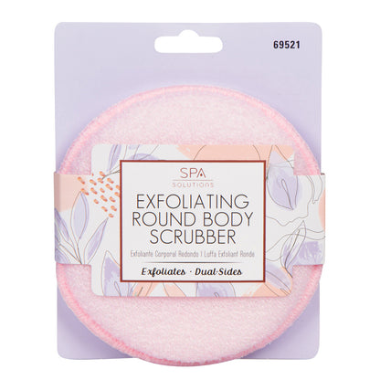 CALA EXFOLIATING ROUND BODY SCRUBBER: PINK