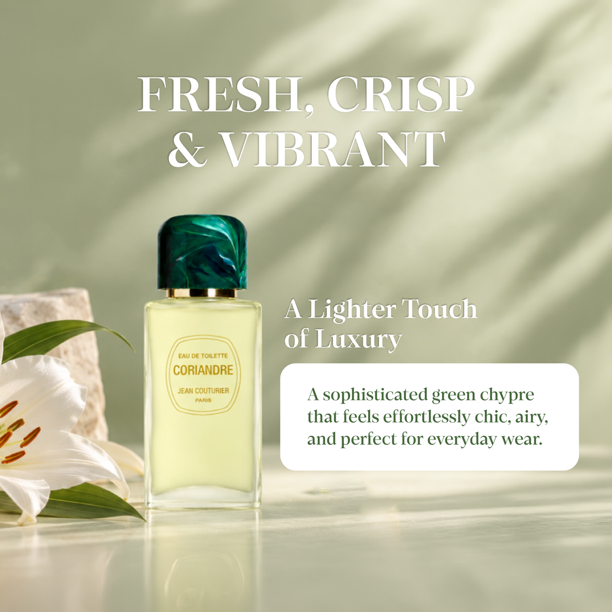 Jean Couturier Coriandre Eau de Toilette (Natural Spray)