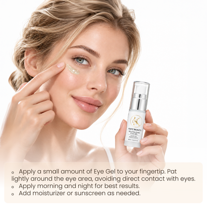 Katz Beauty Revitalizing Eye Gel – Hydrate, Brighten & Reduce Puffiness
