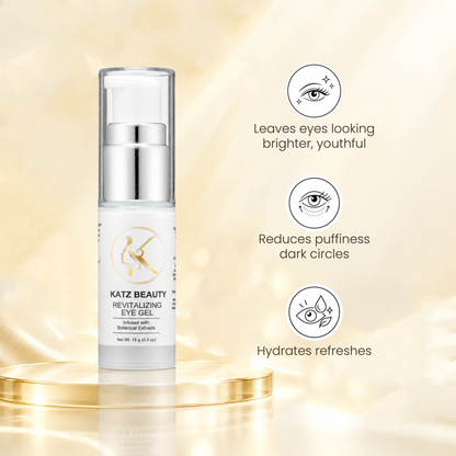 Katz Beauty Revitalizing Eye Gel – Hydrate, Brighten & Reduce Puffiness