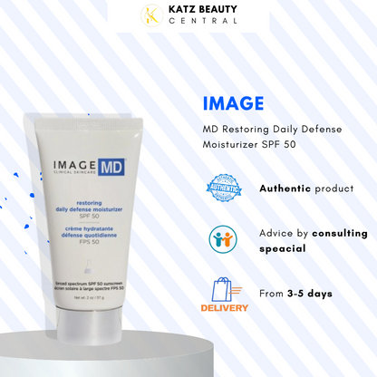 IMAGE MD Restoring Daily Defense Moisturizer SPF 50