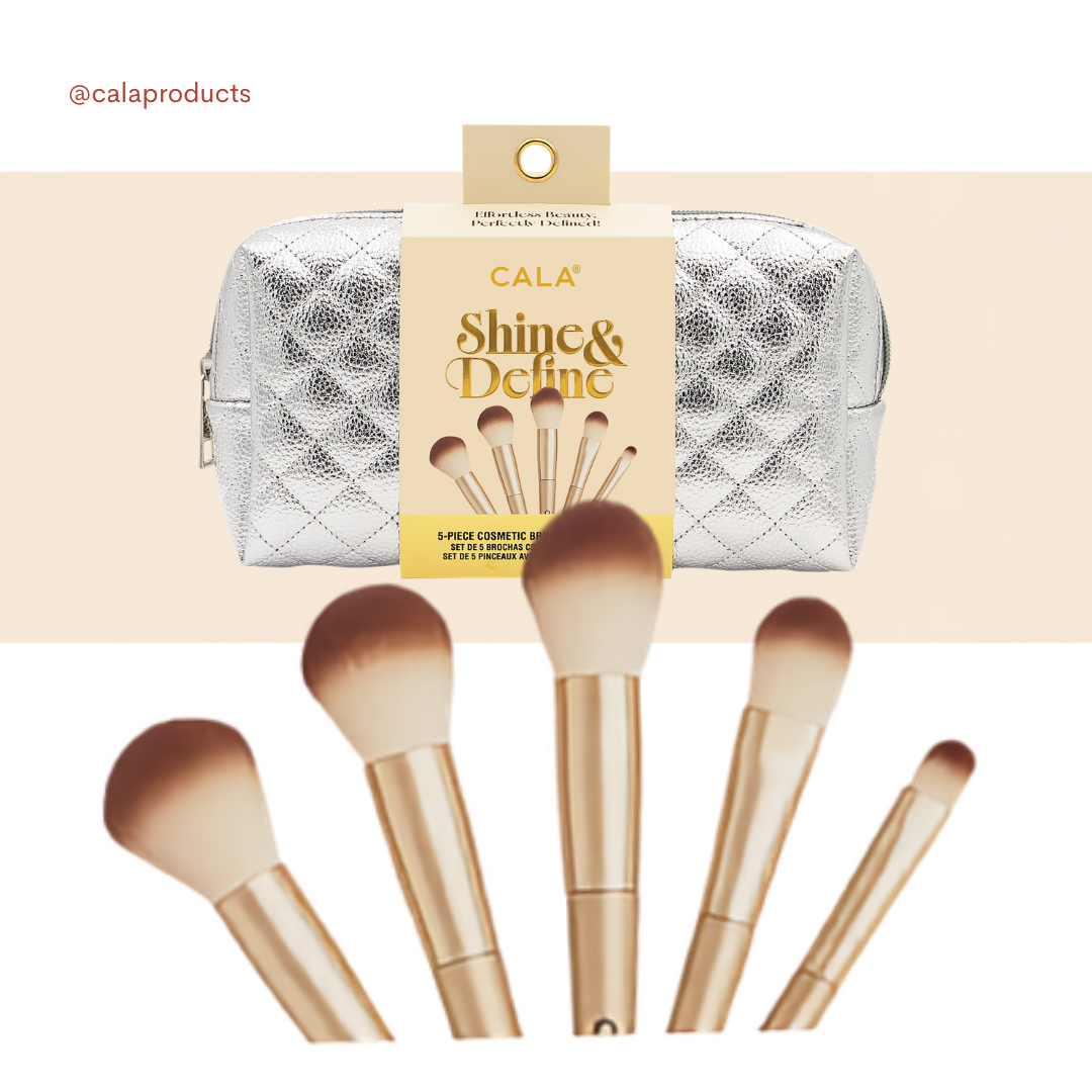 CALA SHINE & DEFINE BRUSH SET (5PCS)