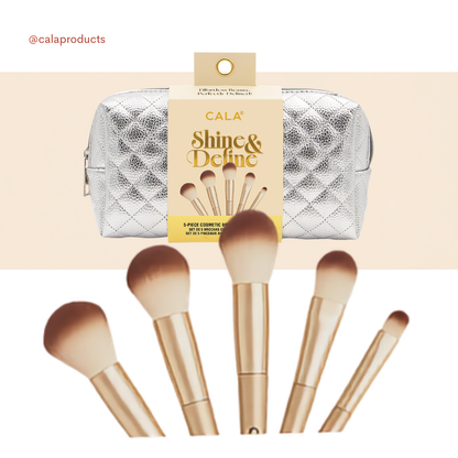 CALA SHINE & DEFINE BRUSH SET (5PCS)