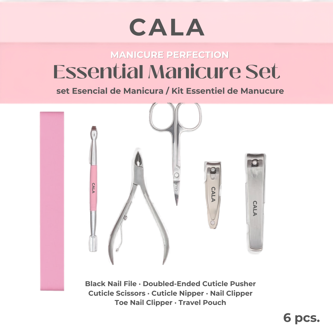 CALA EESSENTIAL Manicure Set 6PCS+Travel Pouch