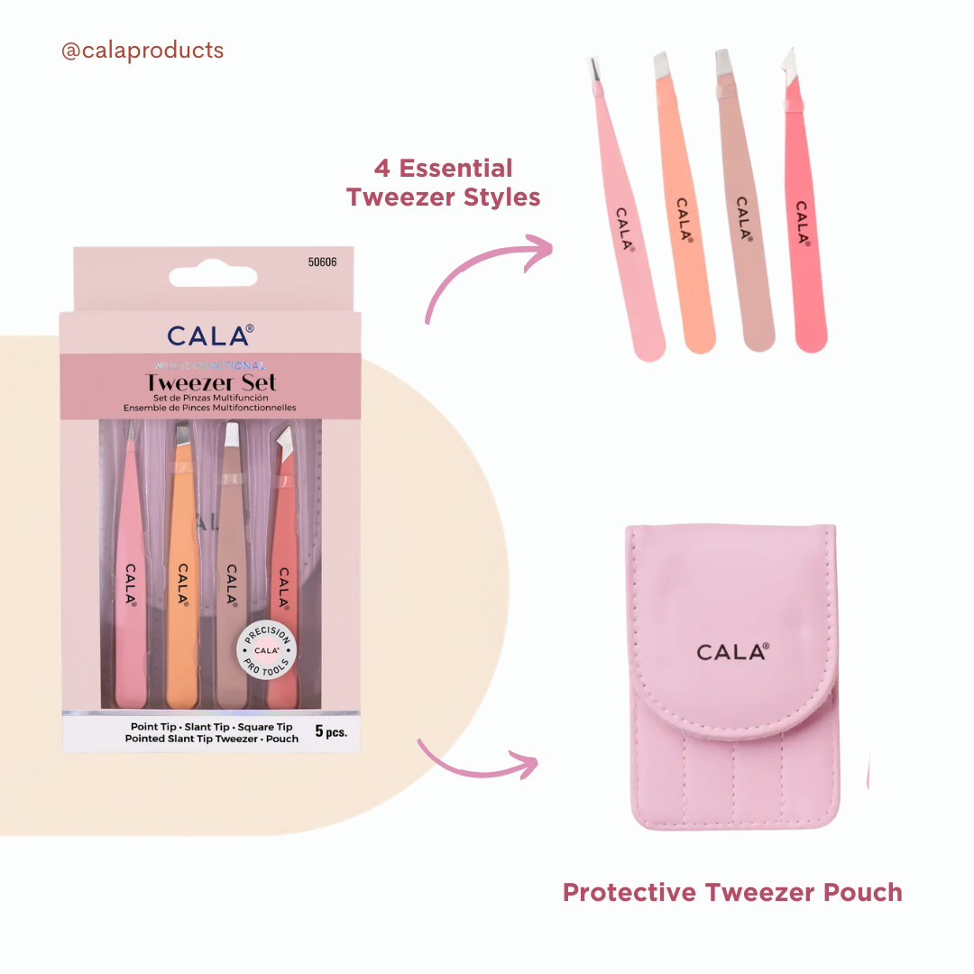 CALA MULTI-FUNCTIONAL TWEEZER SET (5 PCS)