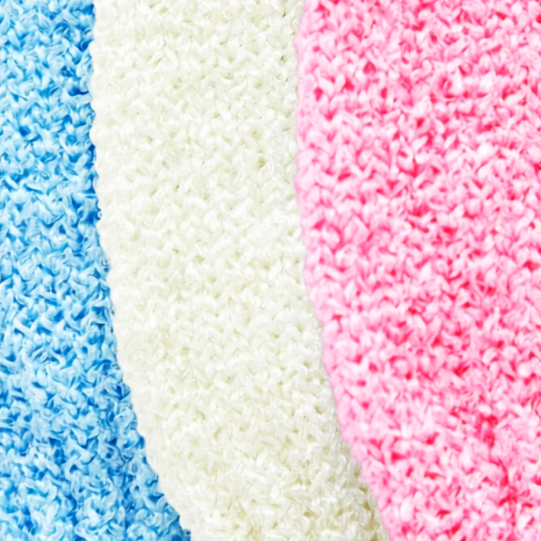 CALA EXFOLIATING BATH GLOVES | CREAM 3 PAIRS