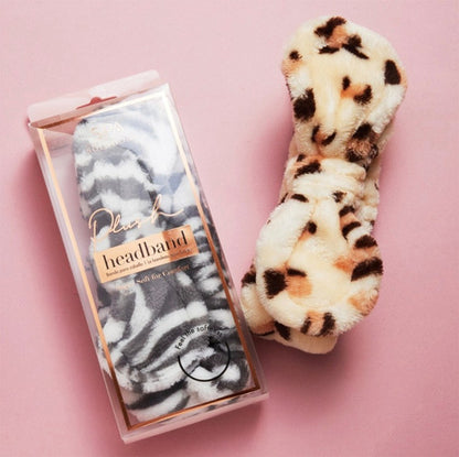 CALA PLUSH HEADBAND (CHEETAH)