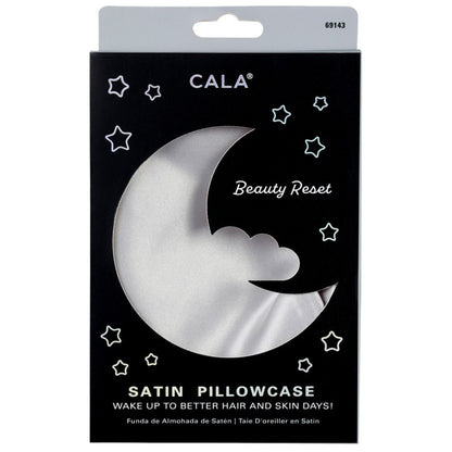 CALA SATIN PILLOWCASE (SILVER)