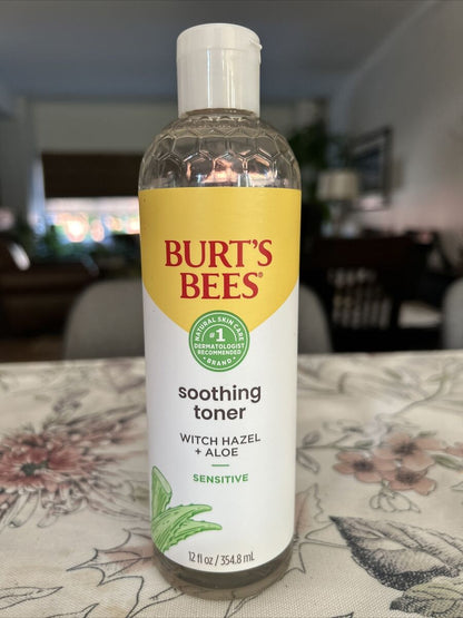 Burts Bees Sensitive Toner With Aloe Vera Unisex