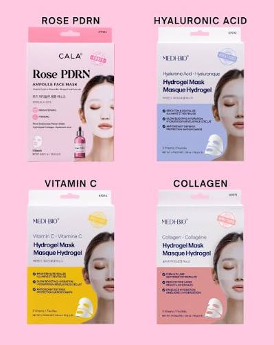 Cala MEDI-BIO Vitamin C Hydrogel Mask, 3 Sheets