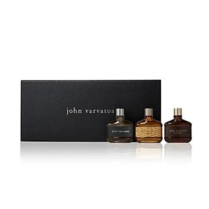 JOHN VARVATOS Gift Set 3 x 0.5 Oz EDT Splash JOHN VARVATOS, VINTAGE, ARTISAN MEN